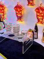 صينية اكريلك لتقديم الفناجين