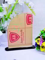 لوح اكريلك A5 شفاف نصف مقوس مع قاعدة