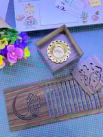 طقم مبخره خشبية