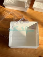 صحون بغطاء شفاف