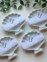 توزيعات صحن اكسسوار صدف