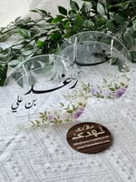 4 استاند مناديل بطباعة