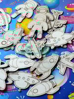 30 خشبية كوكب الفضاء