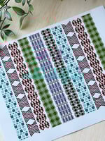 استكر DTF اسطح الزخارف