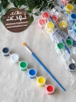 الوان مائية مع فرشة