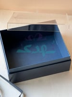 حقيبة اكريلك كحلي