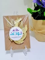 درزن اكريلك ذهبي حرف ( ح)