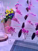 تنسيق توزيعات مع الطباعه والعوده وزينه ورد مجفف