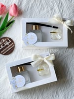 توزيعات فواحة مع شمعة