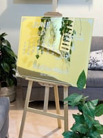 كتابه على لوح اكريلك ( 60*75 سم )