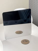 مرايا مربع اكريلك 21*21 سم