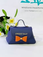 شنطة جلد sweetday كحلي