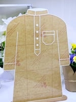 اكريلك شفاف تصميم ثوب