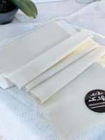 شريط قطن سادة بيج 25 سم