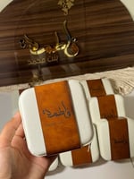 توزيعات حقيبة اكسسوار بالجلد