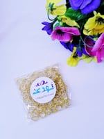 50جرام حلقات سلسال ذهبي (القطر 12 مل)