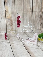 لوحين اكريلك نصف مقوس مزدوج بقاعدة ِِِA4-A5