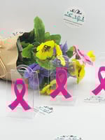 درزن استاند شنطه ميني بشعار سرطان الثدي