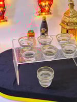 صينية اكريلك لتقديم الفناجين