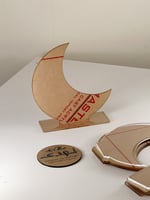 6 استاند هلال اكريلك