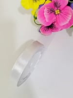 شريط ساتان ابيض