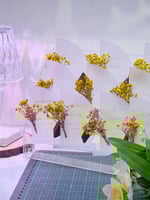 تنسيق توزيعات مع الطباعه والعوده وزينه ورد مجفف