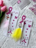 6 كروت أقلام ثيم سرطان الثدي