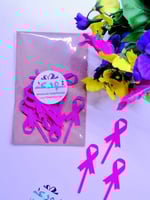 درزن تغريسه اكريلك وردي شعار سرطان الثدي