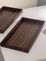 طقم صينيه خشب 16*30*2 سم