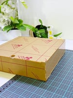 بوكس اكريلك شفاف مع غطاء منفصل ( سمك 3 مل )