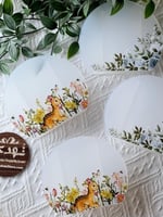 4 استاند مناديل بطباعة