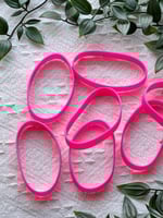 6 اساور مطاط وردي