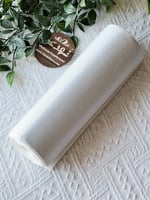 جلد أبيض عرض 25 سم