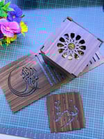 طقم مبخره خشبية