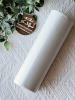 جلد أبيض عرض 25 سم