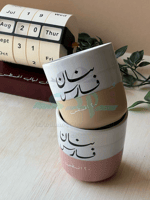 طباعه كوب رخامي ملون