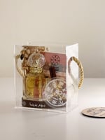 6 بوكسات حقيبة اكريلك بتعليقة قيطان