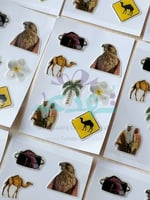 ملصق ايبوكسي الصحراء