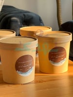 علب كرافت اسطوانية بغطاء