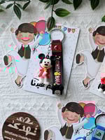 4 كروت ميداليات كرتون