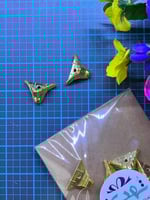 درزن قواعد زوايا ذهبي برأس مثلث