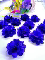 درزن ورد ساتان كحلي