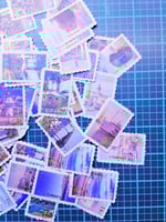 60 ملصقات بريديه تركيا