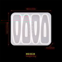 قالب قوالب مشابك شعر