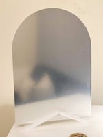 اكريلك مرايا فضي A3 مقوس