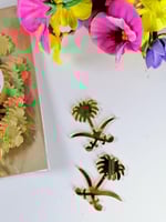 درزن اكريلك سيفين ونخله ذهبي ( 4.5 سم)