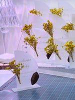 تنسيق توزيعات مع الطباعه والعوده وزينه ورد مجفف