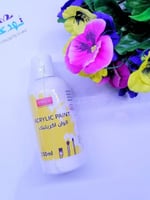 لون اكريلك أبيض 150 مل