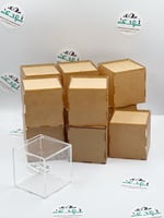 درزن بوكسات اكريلك 6*6 سم بغطاء متصل