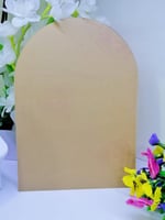 لوح اكريلك A4 مقوس